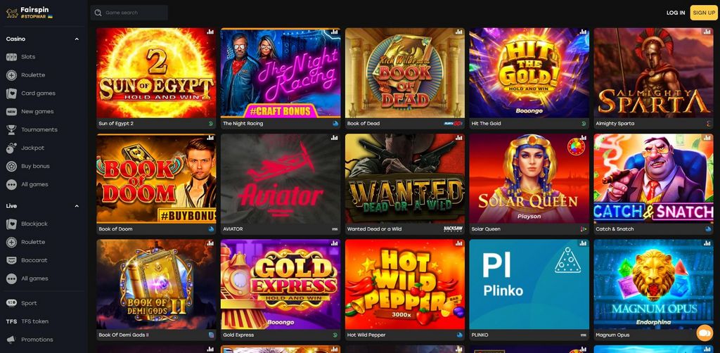 Fairspin Gambling Enterprise'i hindamine - Fairspin Gambling Boonuse boonuskood 