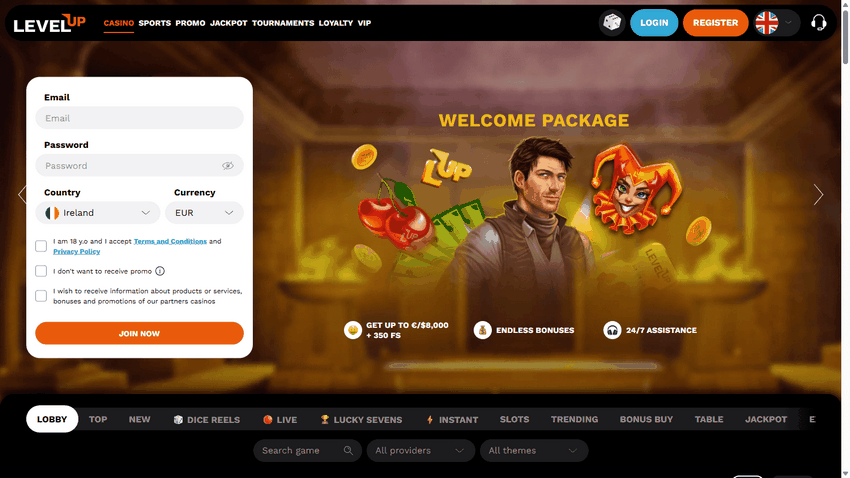 LevelUp Gambling Establishment Evaluation 2026: Full Overview of Games, Rewards, and Licensing